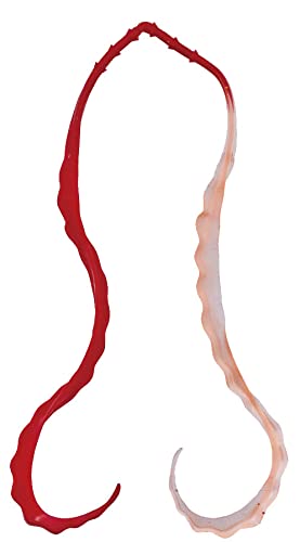 Gamakatsu Sakuragen 3D Soft Necktie #22 Solid Red Keimra Orange-Kiichin - The #1 Place for Japanese Goods in Your Hand!