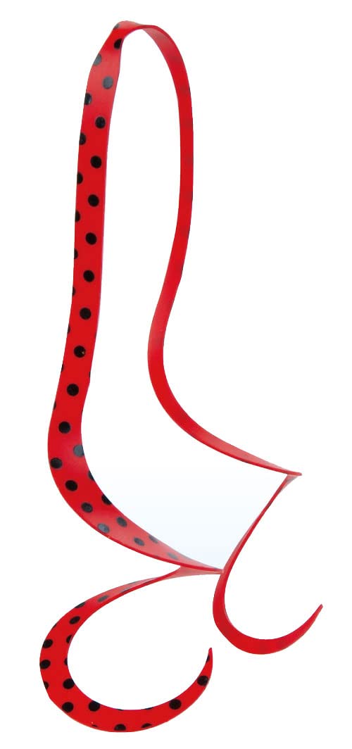 Gamakatsu Sakuragen Silicone Necktie Thick Cut Multi-Curly Red Black Spot #14-Kiichin - The #1 Place for Japanese Goods in Your Hand!