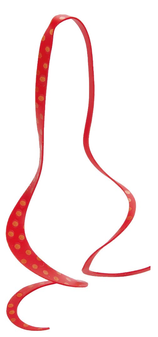 Gamakatsu Sakuragen Silicone Necktie Thick Cut Multi-Curly Red Gold Spot #50-Kiichin - The #1 Place for Japanese Goods in Your Hand!