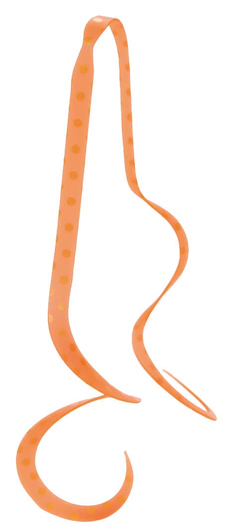 Gamakatsu Sakuragen Silicone Necktie Thick Cut Multi-Curly Orange Gold-Kiichin - The #1 Place for Japanese Goods in Your Hand!