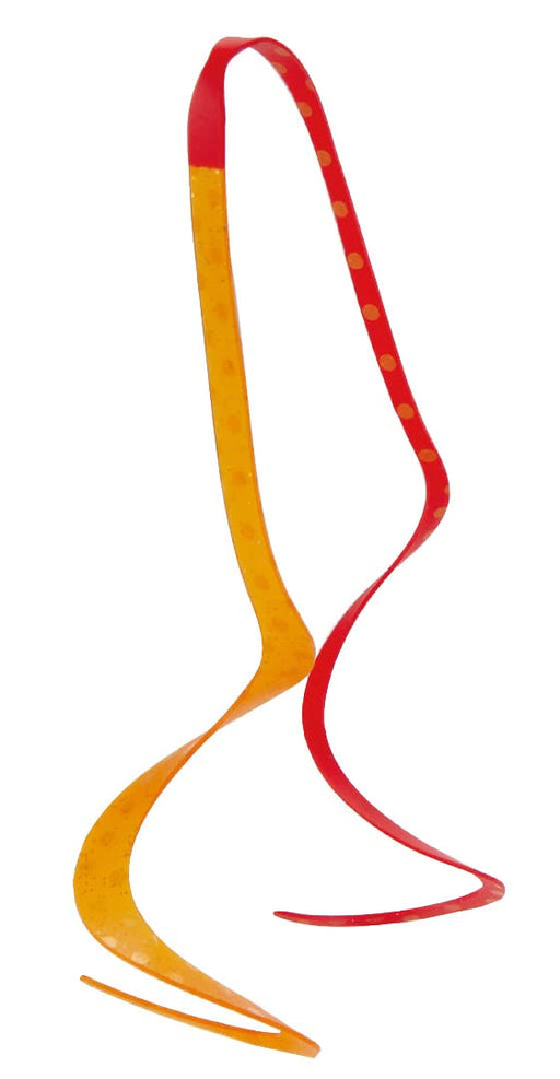 Gamakatsu Sakuragen Silicone Multi-Curly Necktie Thick Cut #53 Orange Red Gold-Kiichin - The #1 Place for Japanese Goods in Your Hand!