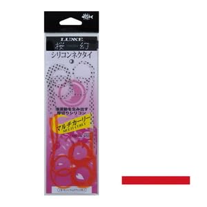 Gamakatsu Sakuragen Silicone Necktie Thick Cut Multi-Curly #8 Solid Red-Kiichin - The #1 Place for Japanese Goods in Your Hand!