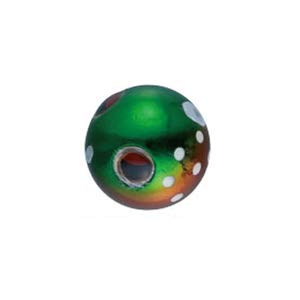 Gamakatsu Sakuragen Tai Rubber Q2 100G Green Gold Glow Sinker-Kiichin - The #1 Place for Japanese Goods in Your Hand!
