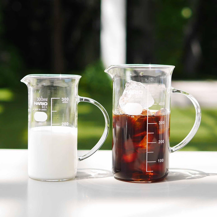 Hario 300Ml Tall Beaker Server Heat-Resistant Glass Made in Japan