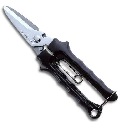 Hasegawa Knives Black Arm Wrestler Hard Snip Knife Scissors Naw-195-Kiichin - The #1 Place for Japanese Goods in Your Hand!