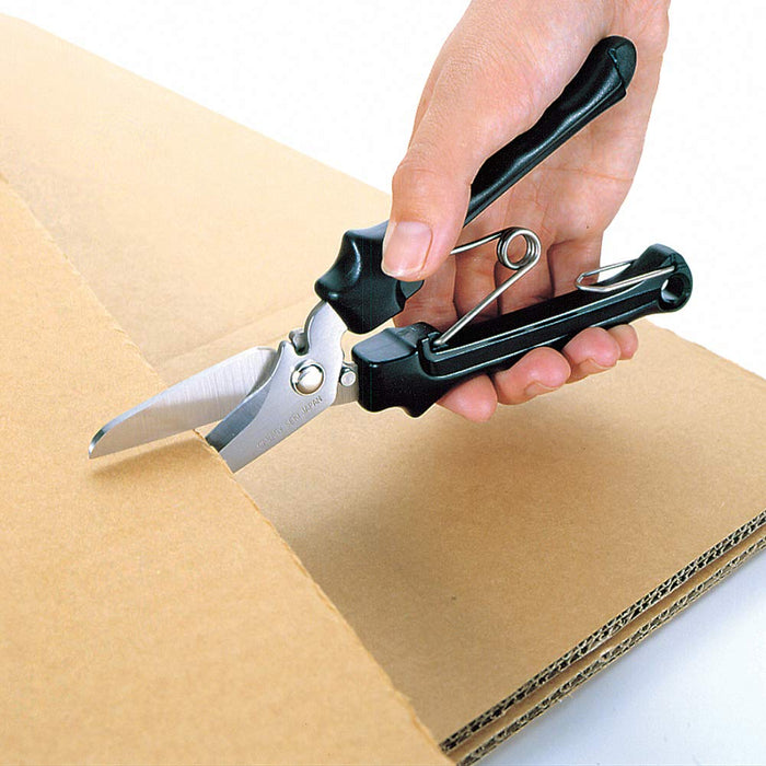 Hasegawa Knives Black Arm Wrestler Hard Snip Knife Scissors Naw-195-Kiichin - The #1 Place for Japanese Goods in Your Hand!