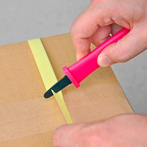 Hasegawa Knives Kai-Chan Fluorine DC-130F Cutter Opening Saw 13.5cm Total 3cm Blade - Pink-Kiichin - The #1 Place for Japanese Goods in Your Hand!