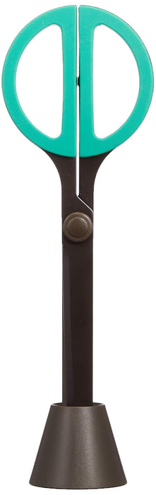 Hasegawa Knives Harac Scissors with Moc Brown Stand D-Moc-Br Series-Kiichin - The #1 Place for Japanese Goods in Your Hand!