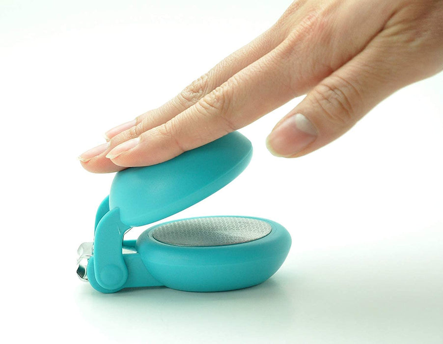 Hasegawa Knives Nail Clipper - Nail+ Blue Edition for Professional Care-Kiichin - The #1 Place for Japanese Goods in Your Hand!