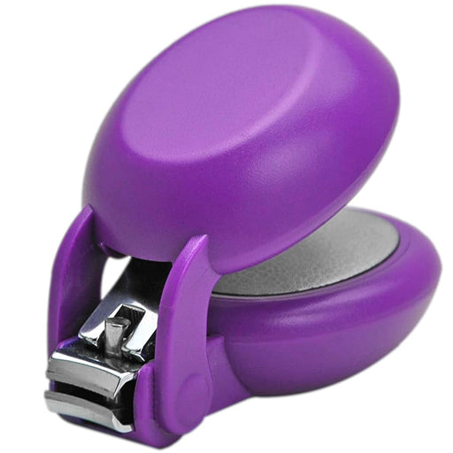 Hasegawa Knives Nail Clipper - Nail+ Purple Variant High-Quality-Kiichin - The #1 Place for Japanese Goods in Your Hand!