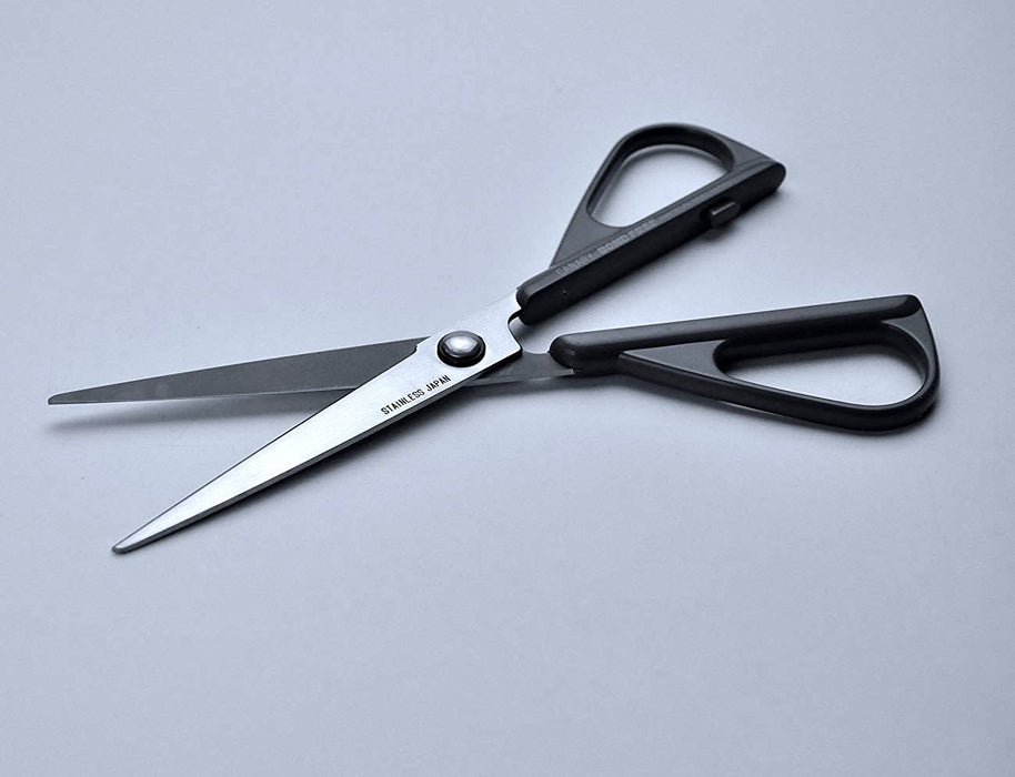 Hasegawa Knives Bond Free Tapered Scissors Gray Total Length 16cm Blade Length 6.7cm-Kiichin - The #1 Place for Japanese Goods in Your Hand!