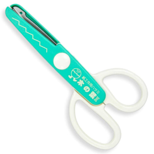 Hasegawa Knives Konoha II Craft Scissors Green 14cm Total Length 4cm Blade Length-Kiichin - The #1 Place for Japanese Goods in Your Hand!