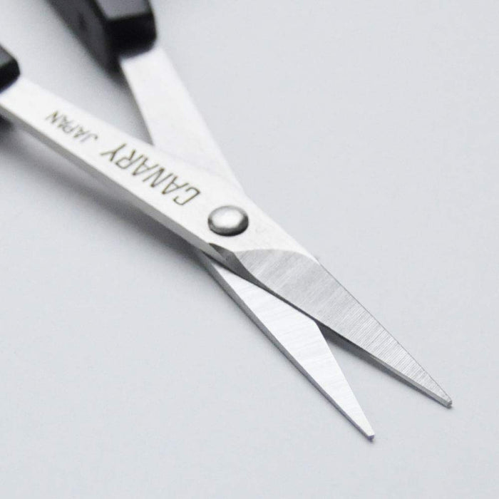 Hasegawa Knives Extra Fine Design Scissors Black DS-100 10.5cm Total 1.8cm Blade-Kiichin - The #1 Place for Japanese Goods in Your Hand!