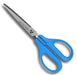 Hasegawa Knives Blue Office Scissors 17.5cm Total Length 7.3cm Blade Length-Kiichin - The #1 Place for Japanese Goods in Your Hand!