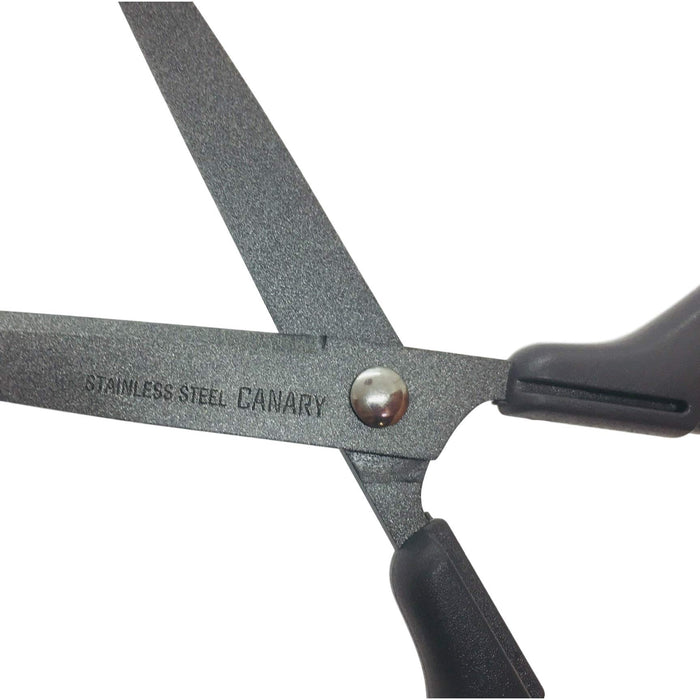 Hasegawa Knives Office Scissors Fluorine Coated Gray 17.5cm Total 7.3cm Blade Length-Kiichin - The #1 Place for Japanese Goods in Your Hand!