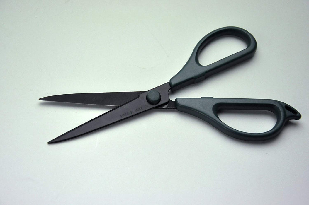 Hasegawa Knives Paper Craft Scissors Gray 170mm RMF-170K Model-Kiichin - The #1 Place for Japanese Goods in Your Hand!