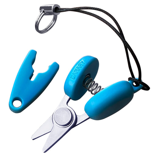 Hasegawa Knives Blue Microscissors Compact 3.5cm Length - CA-35EU-BU Model-Kiichin - The #1 Place for Japanese Goods in Your Hand!