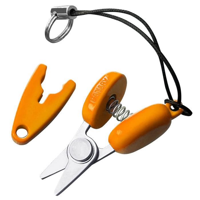 Hasegawa Knives Orange Microscissors Ca-35Eu Superior Scissors by Hasegawa-Kiichin - The #1 Place for Japanese Goods in Your Hand!