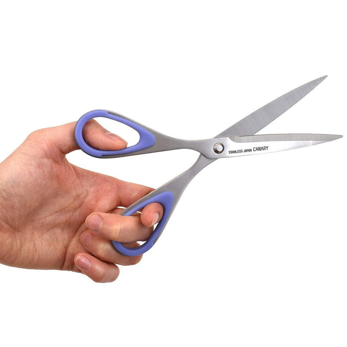 Hasegawa Knives Left-Handed Office Scissors Sword Tip Total Length 17.5cm Blue-Kiichin - The #1 Place for Japanese Goods in Your Hand!