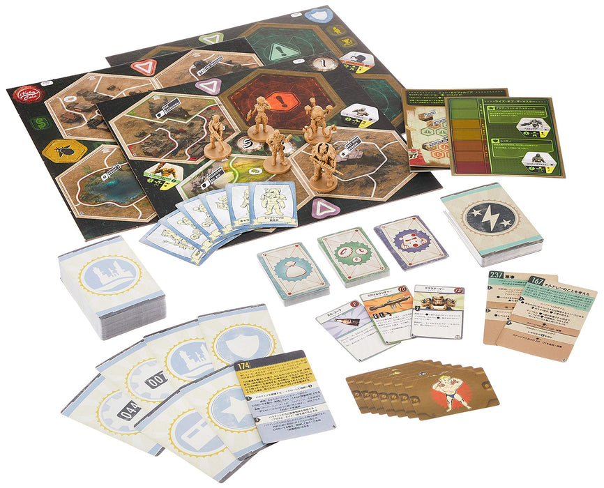 Hobby Japan Fallout Board GameNew California Japanese Version 1-4 Players 2-3 Hours 14+-Kiichin - The #1 Place for Japanese Goods in Your Hand!