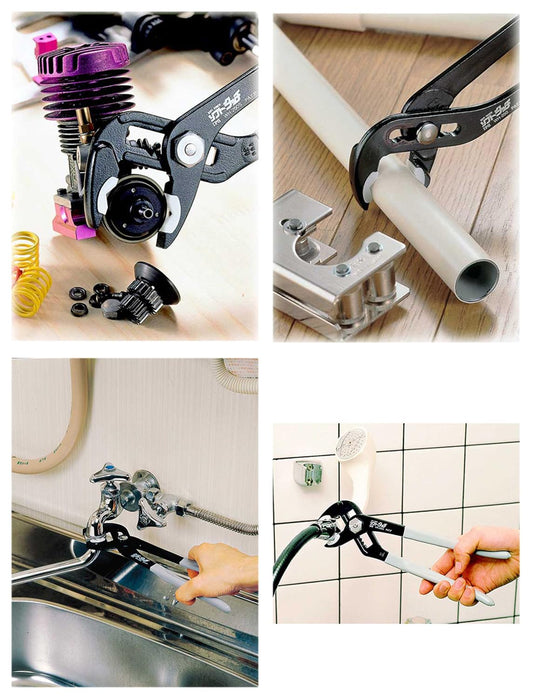 Igarashi Plyer 250mm Soft Touch Water Plyer with Spring Made in Japan WH-250S-Kiichin - The #1 Place for Japanese Goods in Your Hand!