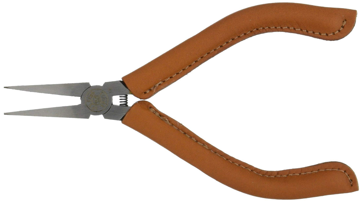 Igarashi Plyer Genuine Leather Grip 115mm FF-115 IPS Flat Pliers-Kiichin - The #1 Place for Japanese Goods in Your Hand!