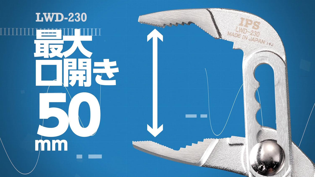 Igarashi Plyer Lightweight 230mm Japan-Made Water Plyer LWD-230 Tsubame Sanjo-Kiichin - The #1 Place for Japanese Goods in Your Hand!