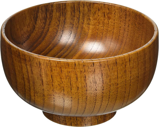 Ishida Lacquered Natural Wood Bowl 7x11.2cm Wooden Dining Essential-Kiichin - The #1 Place for Japanese Goods in Your Hand!