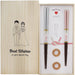 Ishida Dishwasher Safe Chopsticks Set with Box and Rest Champagne Pair 23/21Cm-Kiichin - The #1 Place for Japanese Goods in Your Hand!