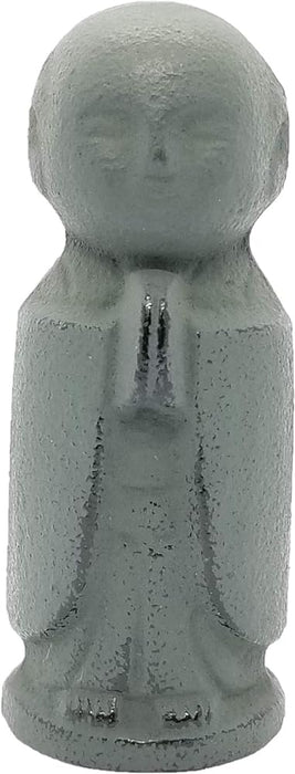 Iwachu Jizo Blue Paperweight 4x3.5x10cm Nambu Ironware 30055-Kiichin - The #1 Place for Japanese Goods in Your Hand!