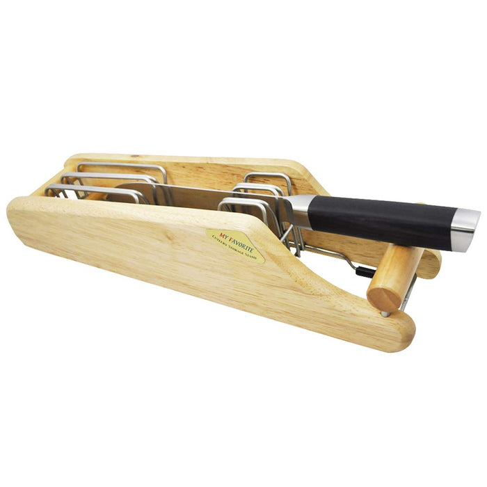 Kai Knife Stand My Favorite Wooden AP0520 for Stylish Kitchen Storage