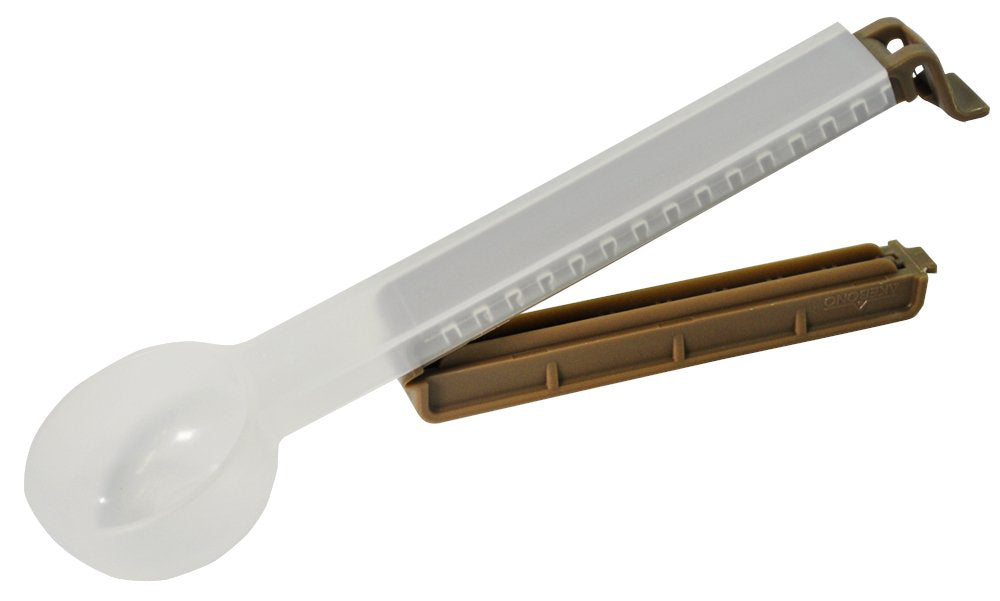 Kai Corporation Kitchen Clip with Measuring Spoon 160mm x 29mm x 20mm Japan Made-Kiichin - The #1 Place for Japanese Goods in Your Hand!