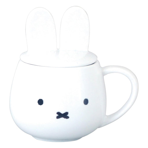 Kaneshotouki Miffy Mug w/Ear Lid 270ml 200101-Kiichin - The #1 Place for Japanese Goods in Your Hand!