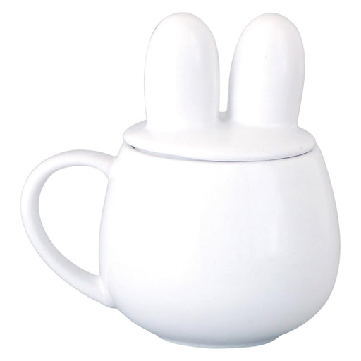 Kaneshotouki Miffy Mug w/Ear Lid 270ml 200101-Kiichin - The #1 Place for Japanese Goods in Your Hand!