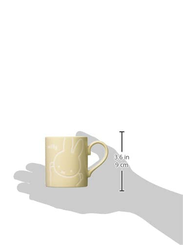 Kanesho Pottery Miffy Water-Repellent Mug 260ml Beige Made in Japan-Kiichin - The #1 Place for Japanese Goods in Your Hand!