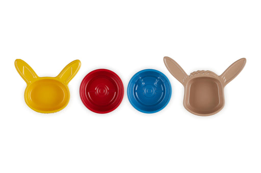 Le Creuset Pokemon Mini Dish Set of 4 Official Japanese Edition-Kiichin - The #1 Place for Japanese Goods in Your Hand!
