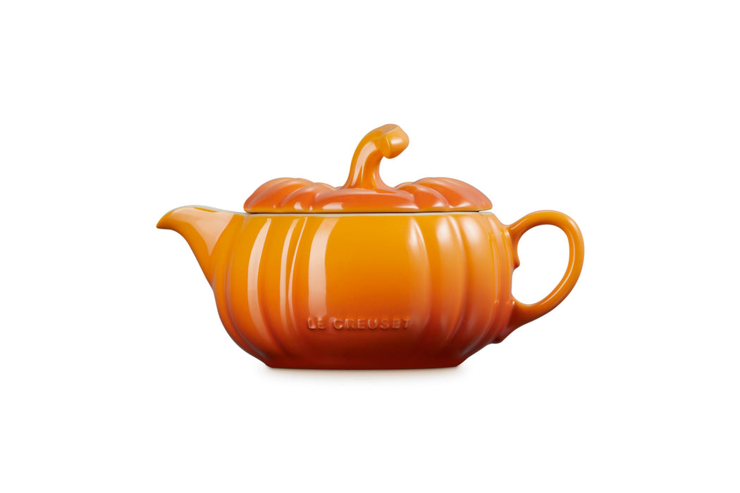 Le Creuset Pumpkin Gravy Boat 400ml Horse Chestnut Microwave Oven Safe