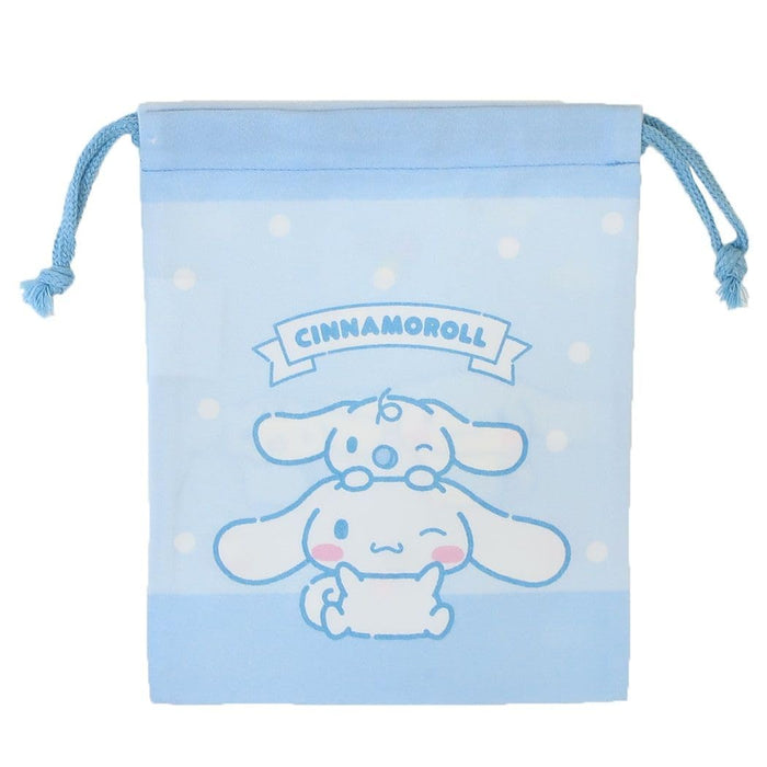Maruyoshi Character Kids Drawstring Bag S Jcn650 Sax Blue-Kiichin - The #1 Place for Japanese Goods in Your Hand!