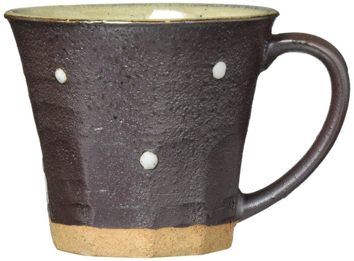 Ichikyu Mino Ware Ceramic Mug 230ml - White Dot Japanese Style Coffee Cup-Kiichin - The #1 Place for Japanese Goods in Your Hand!