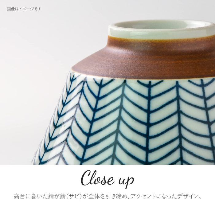 Minoru Pottery Mino Ware Suzu 130 Tea Bowl Ripple Design-Kiichin - The #1 Place for Japanese Goods in Your Hand!