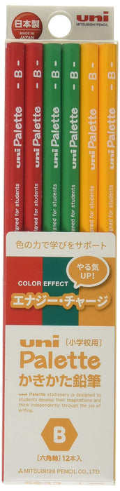 Mitsubishi Pencil Uni Palette B Color Energy Charge Drawing Pencil 1 Dozen K5632B-Kiichin - The #1 Place for Japanese Goods in Your Hand!