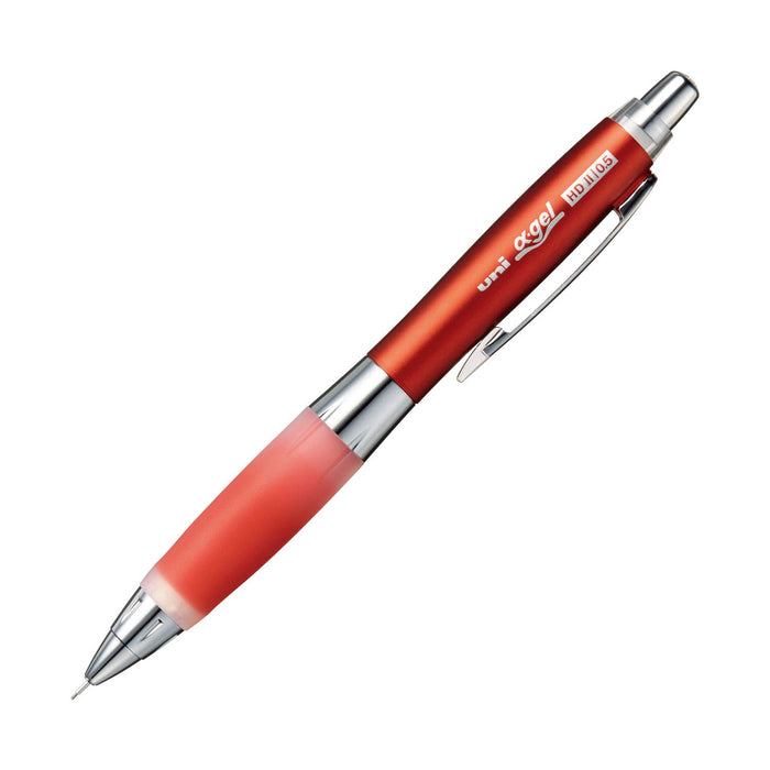 Mitsubishi Pencil Uni Alpha Gel Hard 0.5mm Mechanical Pencil - Red-Kiichin - The #1 Place for Japanese Goods in Your Hand!