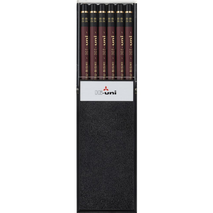 Mitsubishi Pencil High Uni 2B Pencils - Pack of 12-Kiichin - The #1 Place for Japanese Goods in Your Hand!