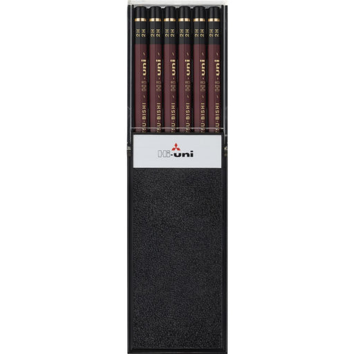 Mitsubishi Pencil High Uni 2H - Pack of 12 Superior Quality Pencils-Kiichin - The #1 Place for Japanese Goods in Your Hand!