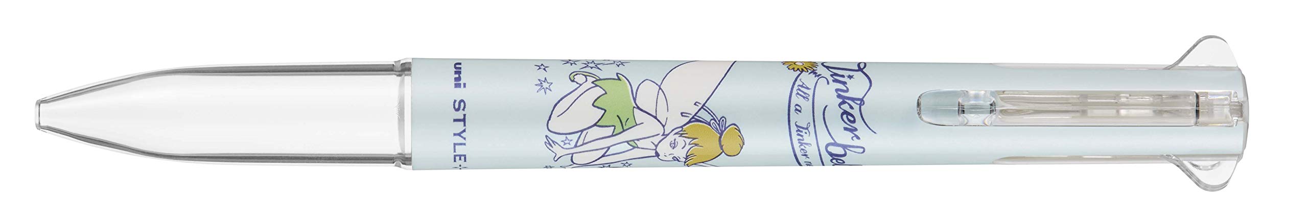 Mitsubishi Pencil Style Fit 5-Color Holder with Disney Clip AE Blue Ue5H-308-Kiichin - The #1 Place for Japanese Goods in Your Hand!