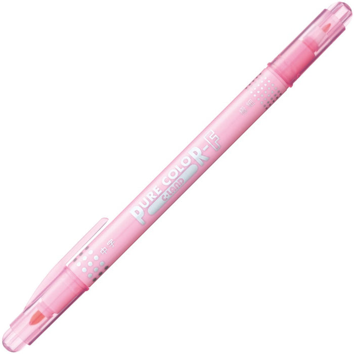 Mitsubishi Pencil Pure Color F Light Pink Water-Based Pen 10 Pieces-Kiichin - The #1 Place for Japanese Goods in Your Hand!