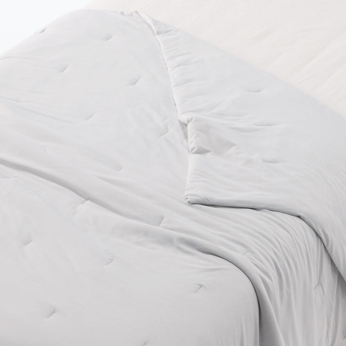 Muji Light Gray Cool Thin Blanket 180x200cm - Soft and Breathable Comfort