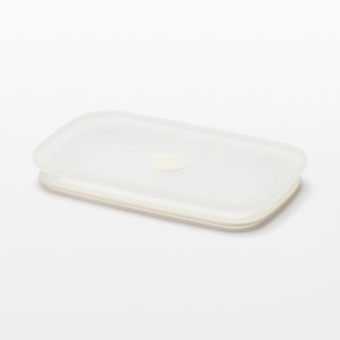Muji Medium Enamel Storage Container with Airtight Lid and Valve 44405383
