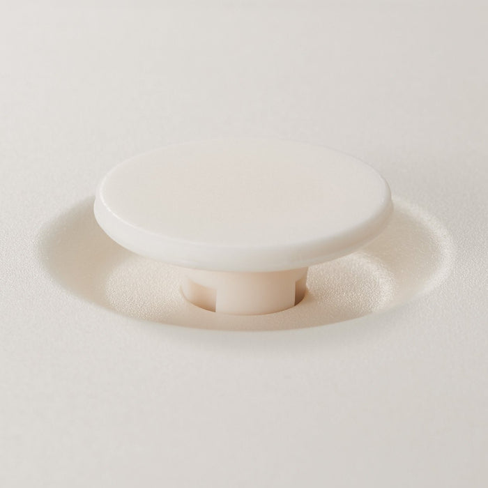 Muji White Square Polypropylene Lunch Box with Valve 460ml Storage Container