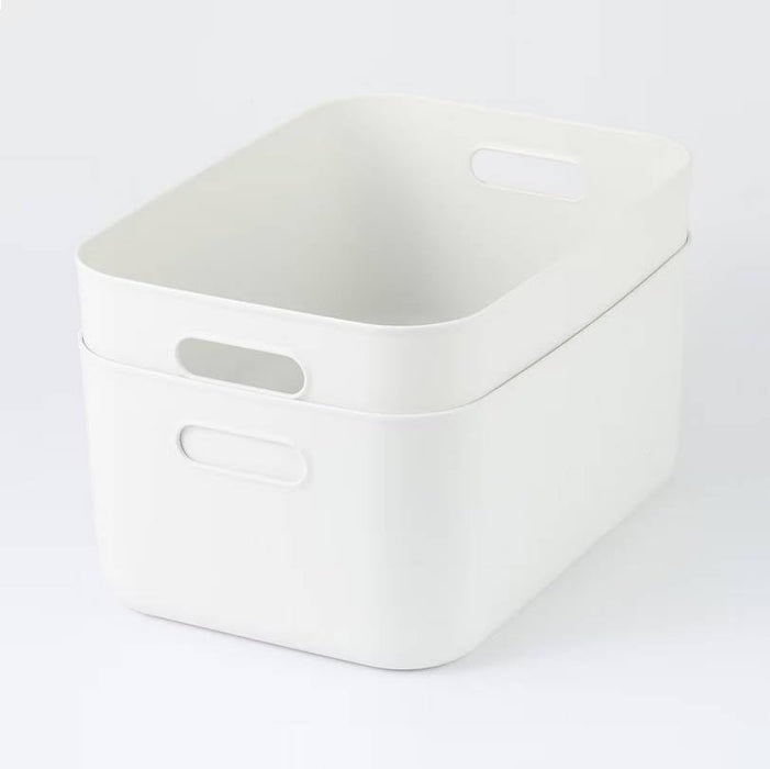 Muji Soft Medium Polyethylene Case 25.5x36x16cm Durable Storage Solution
